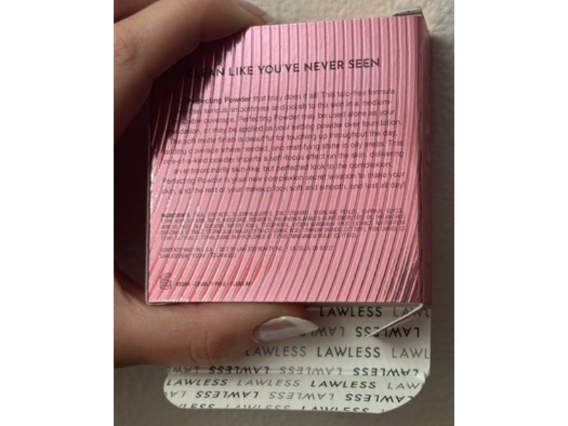 Lawless Talc-Free Skin-Smoothing Perfecting Powder, Fair, 0.32 oz/9.1 g