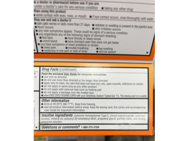 Walgreens Arthritis Pain Relieving Gel, 1.76 oz/50 g