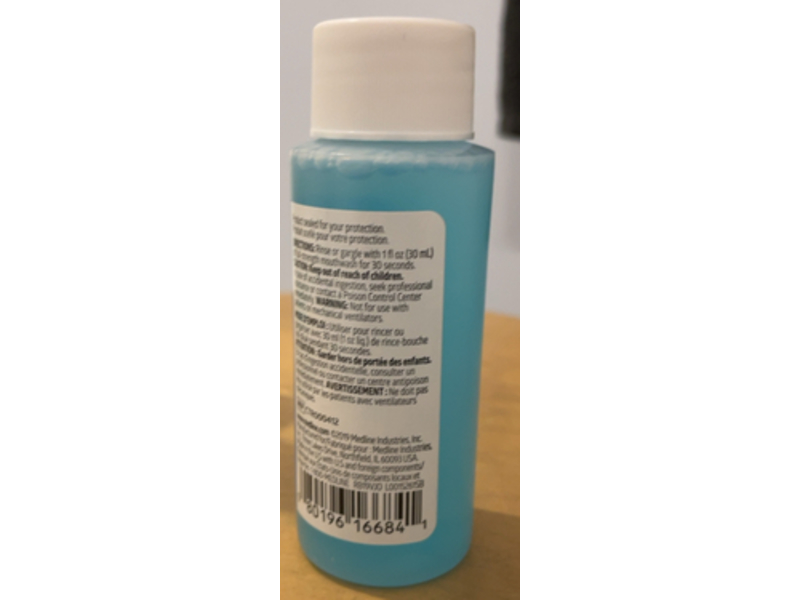 Medline Sparkle Fresh Mouth Wash, 2 fl oz/59 mL