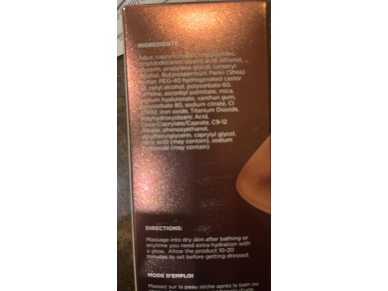 Bialcol Golden Bronzing Cream, Shea Butter, Vitamin C, 110 mL