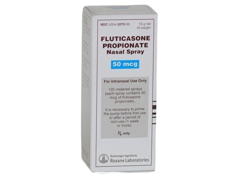 Fluticasone Propionate Nasal Spray, 50 mcg, 16 g, Hikma (Rx)