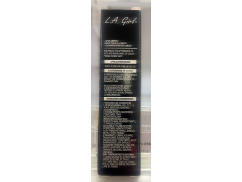 L.A. Girl Lip Plumper, Black Cherries, 0.44 fl oz/13 mL