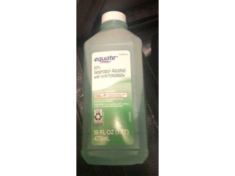 Equate 50 % Isopropyl Alcohol, Wintergreen, 16 fl oz/473 mL