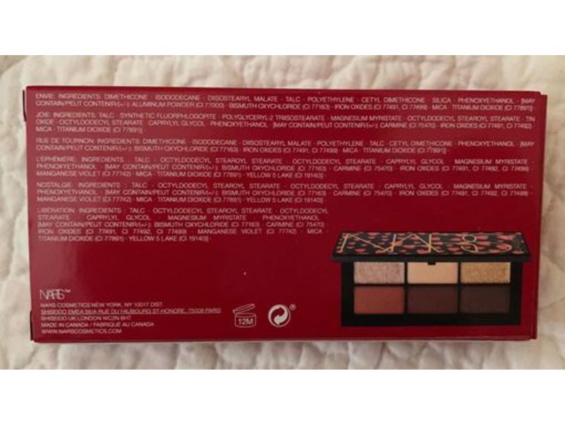 Nars Eye Shadow Palette, Claudette, 0.07 oz