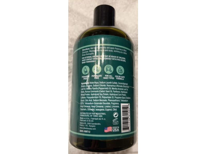 Difeel Shampoo, Rosemary & Mint, 12 fl oz/354.9 mL