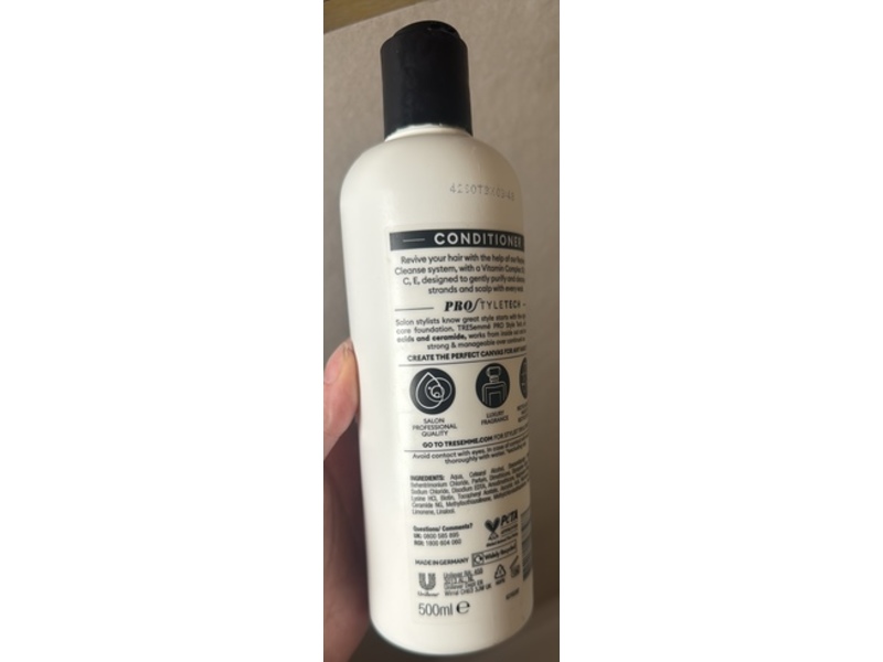 Tresemme Conditioner, Replenish & Cleanse, 500 mL