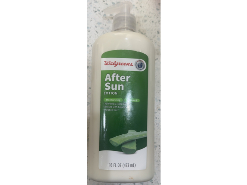 Walgreens After Sun Lotion, 16 fl oz/473 mL