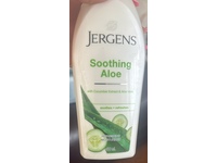 Jergens Soothing Aloe Refreshing Moisturizer, Cucumber & Aloe Vera, 400 mL - thumbnail 2