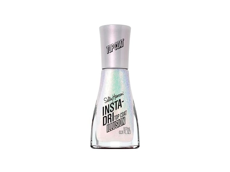 Sally Hansen Insta-Dri Top Coat, 129 Illusion, 0.31 fl oz/9.17 mL