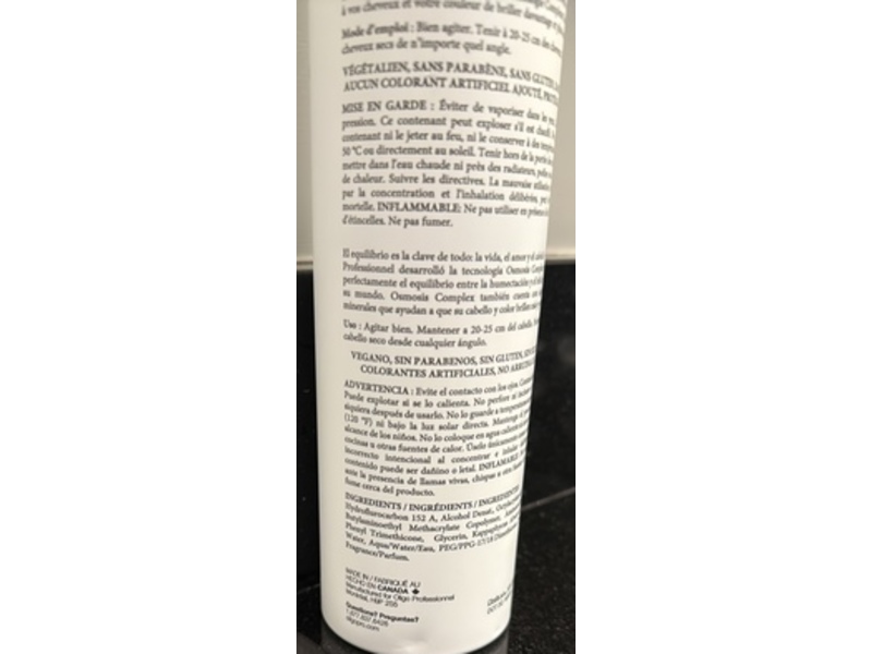 Oligo Calura Flex Finish Shaping Spray, 14 oz/395 g