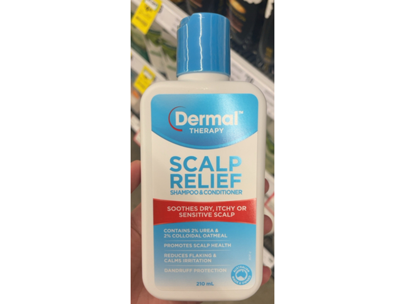 Dermal Therapy Scalp Relief Shampoo & Conditioner, 210 mL