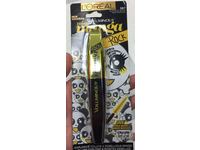 L'Oreal Paris Voluminous Miss Manga Rock Waterproof Mascara, Blackest Black, 0.27 fl oz/8 mL - thumbnail 2