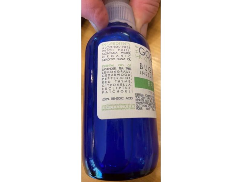 Good Stuff Botanicals Bug Thug Insect Repellent, Rawganic, 4 fl oz