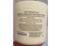 Body Prescriptions Body Scrub, Cocoa & Shea Butter, 20.8 fl oz/590 g - Image 4