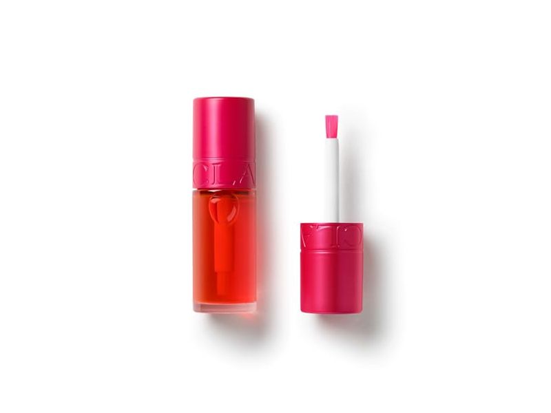 Clarins Water Lip Stain, 01 Rose Water, 0.2 fl oz/7 mL
