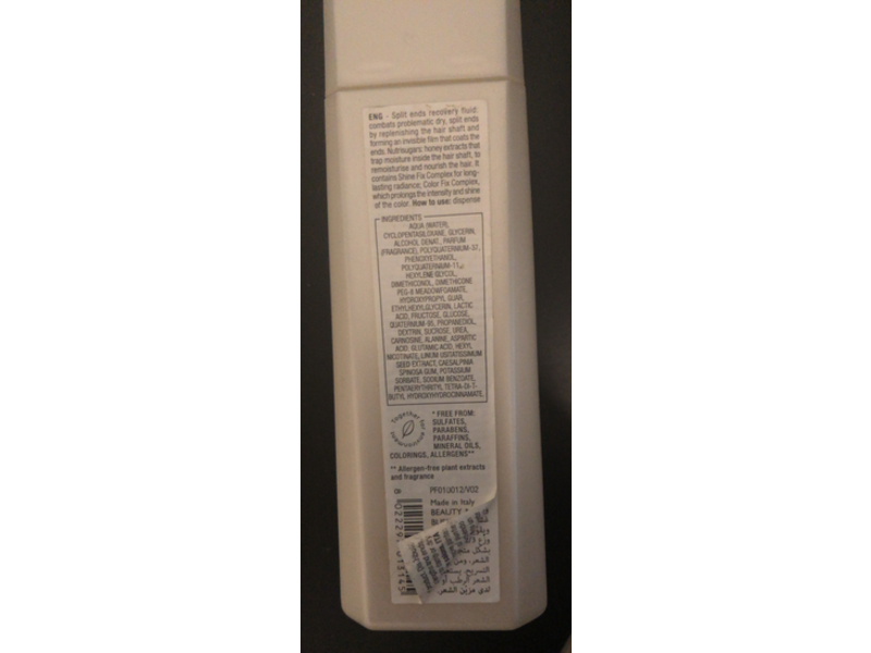 Alfaparf Milano Split Ends Recovery Fluid, 4.22 fl oz/125 mL