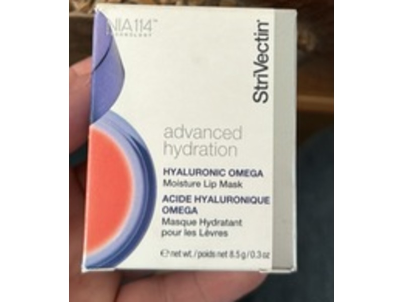 StriVectin Advanced Hydration Moisture Lip Mask, Hyaluronic Omega, 0.3 oz/8.5 g