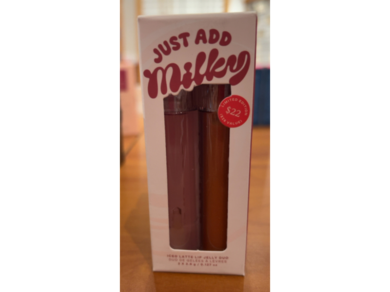 Tower 28 Just Add Milky Iced Latte Lip Jelly Duo, Chestnut, Chill, 0.127 oz/3.6 g