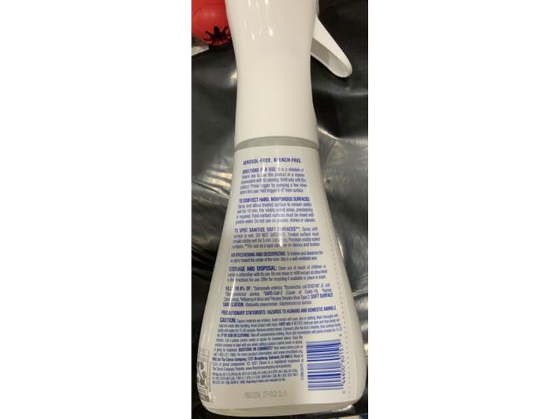 Clorox Disinfecting Mist, Lemongrass Mandarin, 16 fl oz/473 mL