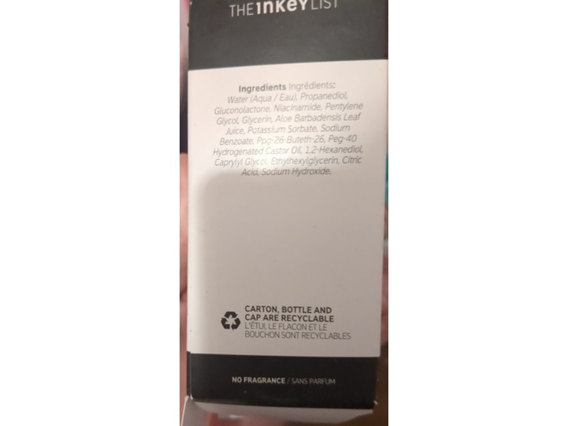 The Inkey List PHA Toner, 3.4 fl oz/ 100 mL