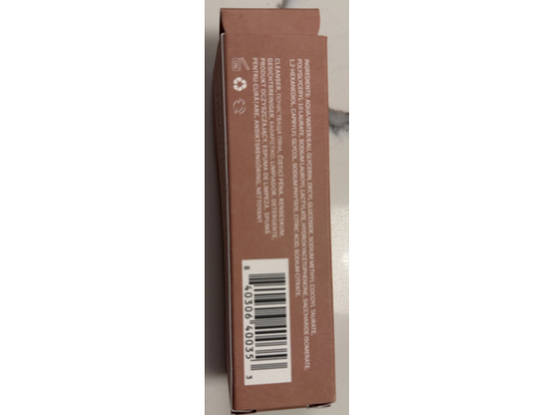 Ilia Soft Foaming Cleanser + Makeup Remover, 1.52 fl oz/45 mL