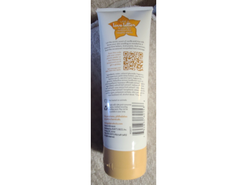 Gud Natural Body Lotion, Vanilla Flame, 8 fl oz/235 mL