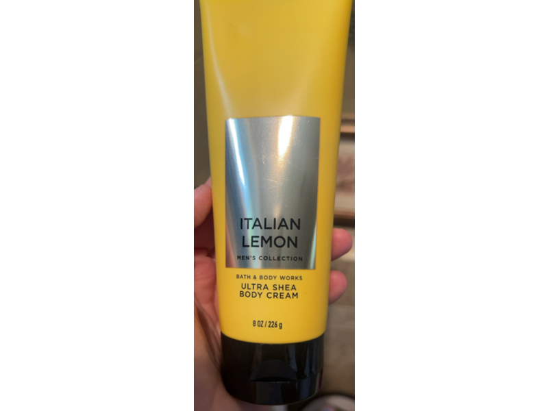 Bath & Body Works Ultra Shea Body Cream, Italian Lemon, 8 oz/226 g