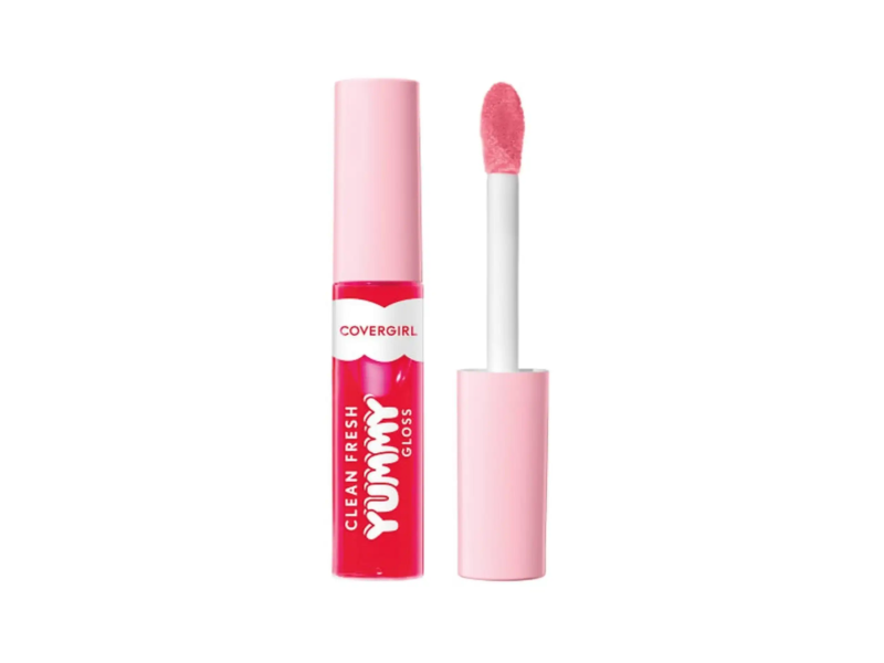 CoverGirl Clean Fresh Yummy Gloss, My Strawbooty , 0.33 fl oz/10 mL