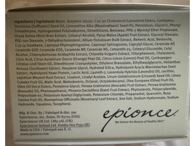 Epionce Intensive Nourishing Cream, 1.7 oz/50 g