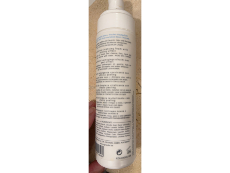 Dr. Grandel 2 In 1 Cleansing Foam, Feel Fresh, 6.76 fl oz/200 mL