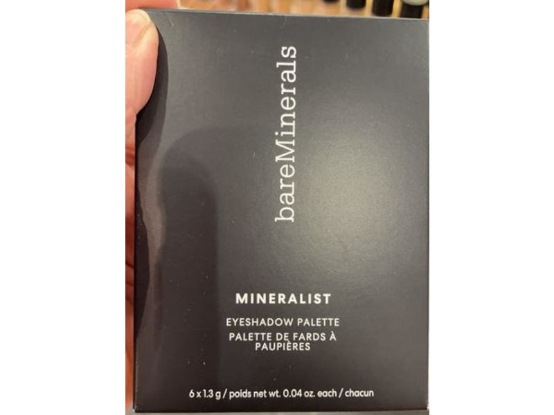 bareMinerals Mineralist Eyeshadow Palette, Heathered, 0.004 oz/1.3 g