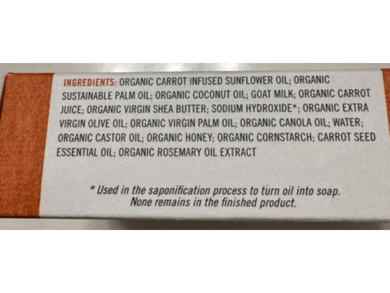 Chagrin Valley Soap & Salve Company Carrol & Honey Soap Complexion & Body Bar, 5.6 oz