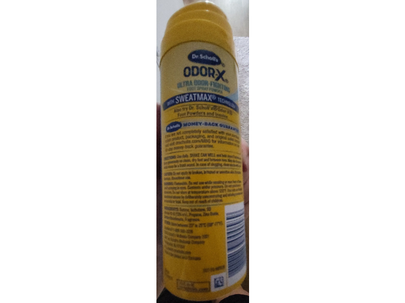 Dr. Scholl’s Odor-X Ultra Odor Fighting Foot Spray, 4.7 oz/133 g