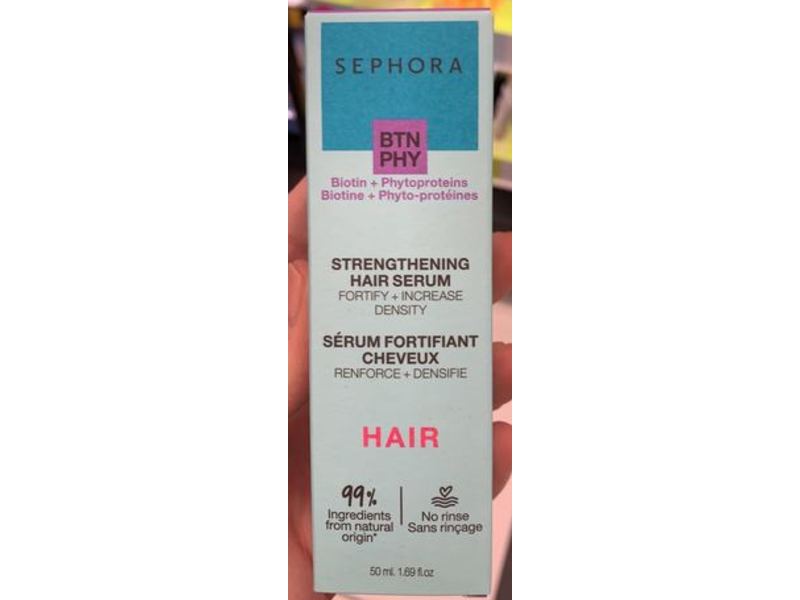 Sephora Strengthening Hair Serum, Fortify + Increase Density, 1.69 fl oz/50 mL