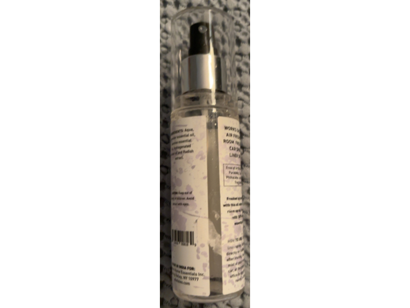 Woolzies Pillow & Linen Spray, Lavender & Jasmine, 4 fl oz/120 mL