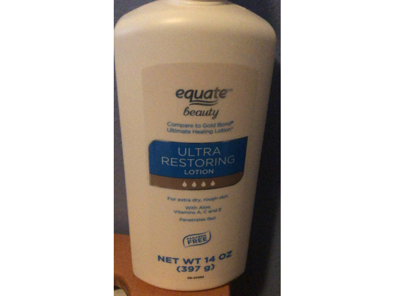 Equate Beauty Ultra Restoring Lotion, 14 oz/397 mL