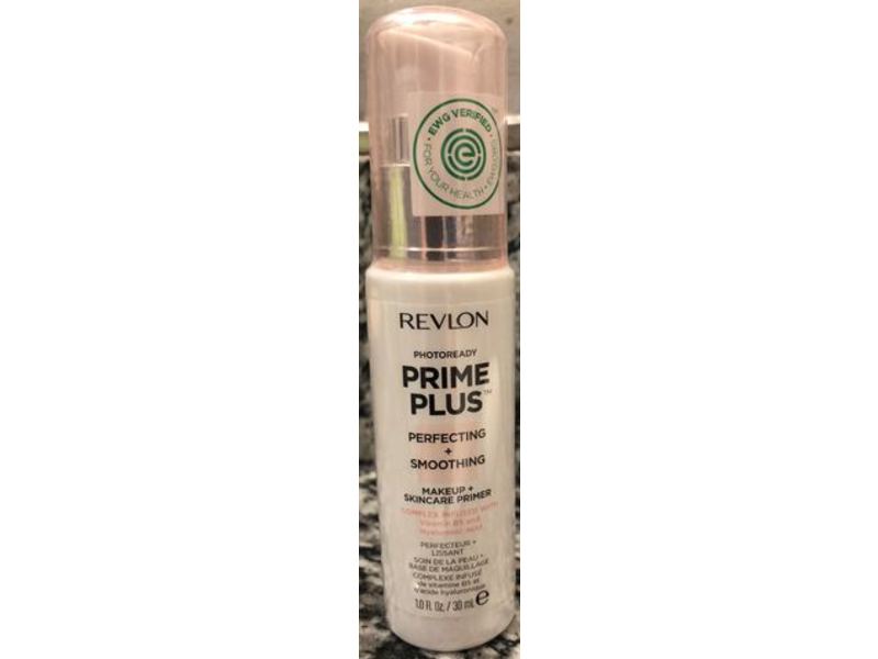 Revlon Photoready Prime Plus Makeup + Skincare Primer, Perfecting + Smoothing, 1.0 fl oz/30 mL