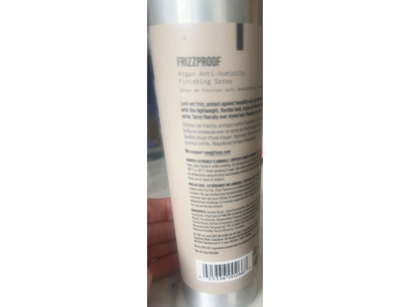 AG Care Frizzproof Argan Anti-Humidity Finishing Spray, 8 oz/227 g