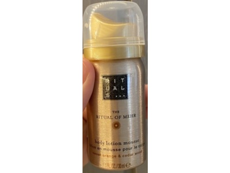 Rituals The Ritual of Mehr Body Lotion Mousse, 1 fl oz/30 mL
