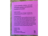 Nopalera Cactus Flower Exfoliant, Hibiscus & Jamaica, 6 oz/170 g - Image 5