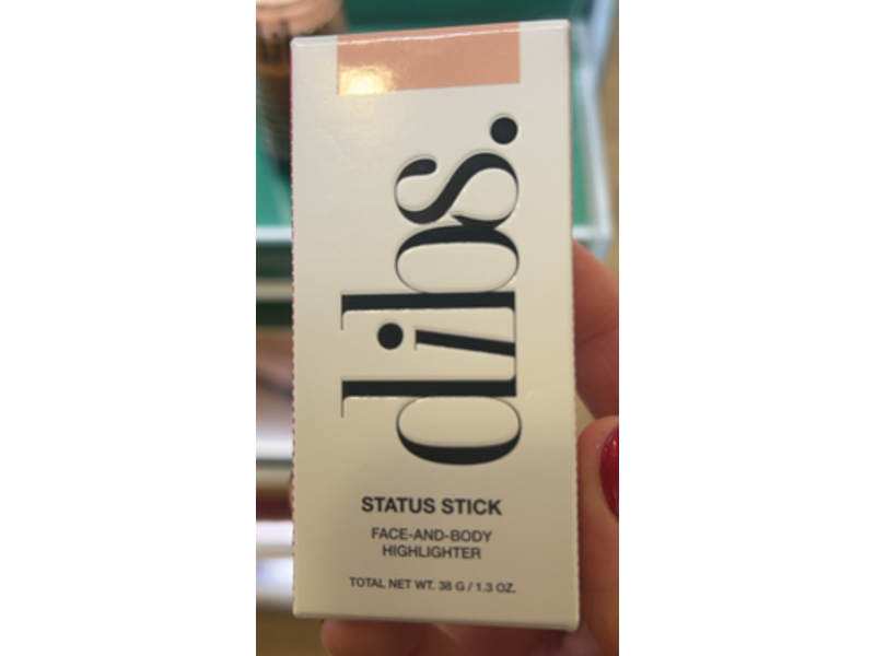 Dibs Beauty Status Face & Body Highlighter Stick, High Road Highlight, 1.3 oz/38 g