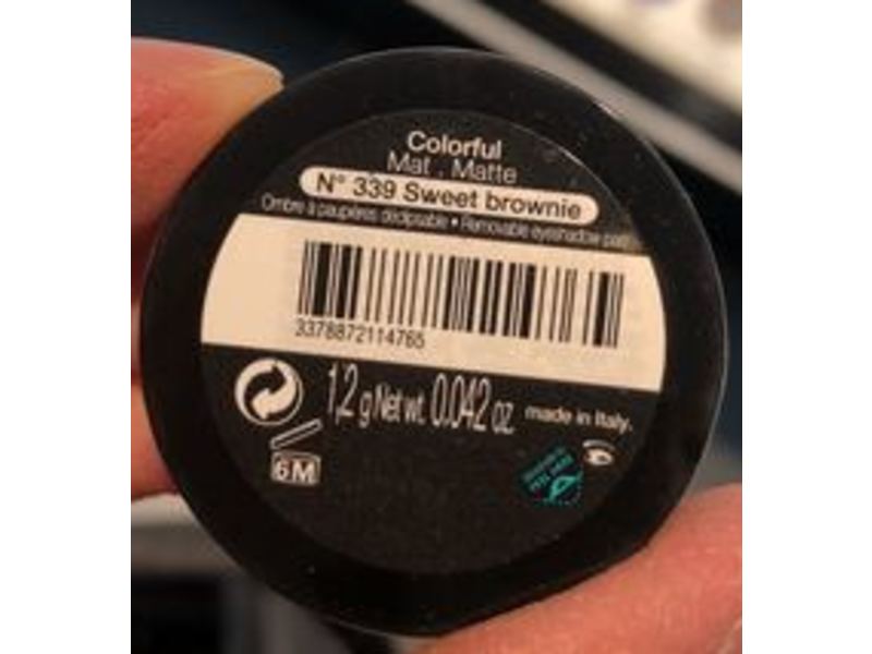 Sephora Colorful Eyeshadow, Sweet Brownie 339, 1.2 g