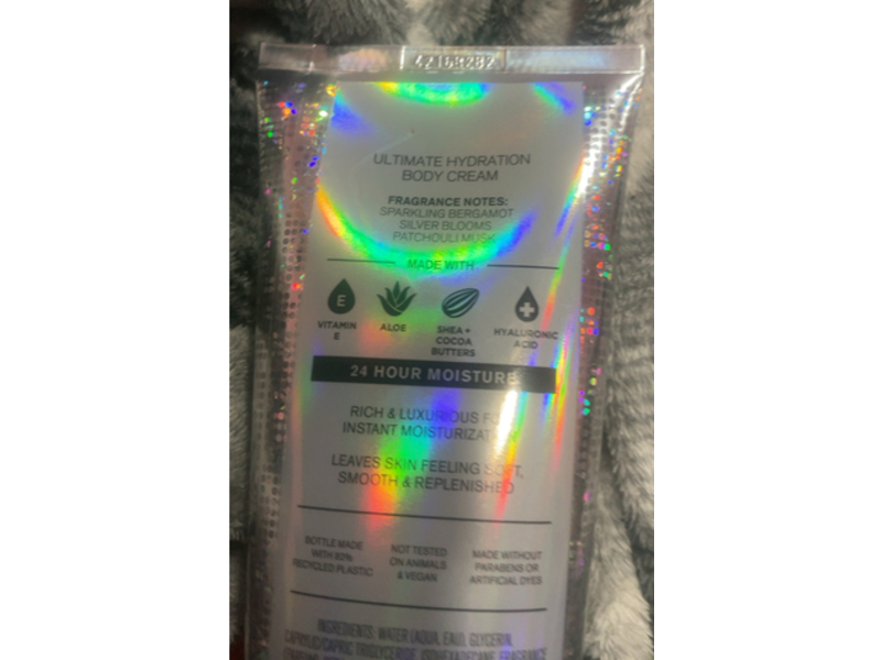 Bath & Body Works Ultimate Hydration Body Cream, Platinum, 8 oz/226 g