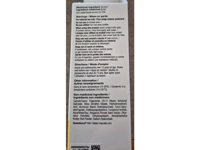 Marcelle Mineral Sun Serum, SPF 30, 1 fl oz/30 mL