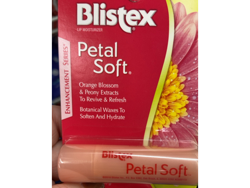 Blistex Petal Soft Lip Moisturizer, 0.13 oz/3.69 g