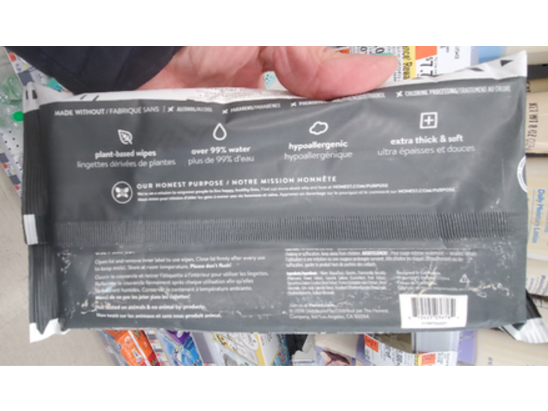 The Honest Company Baby Wipes, Pattern Play, 36 Count