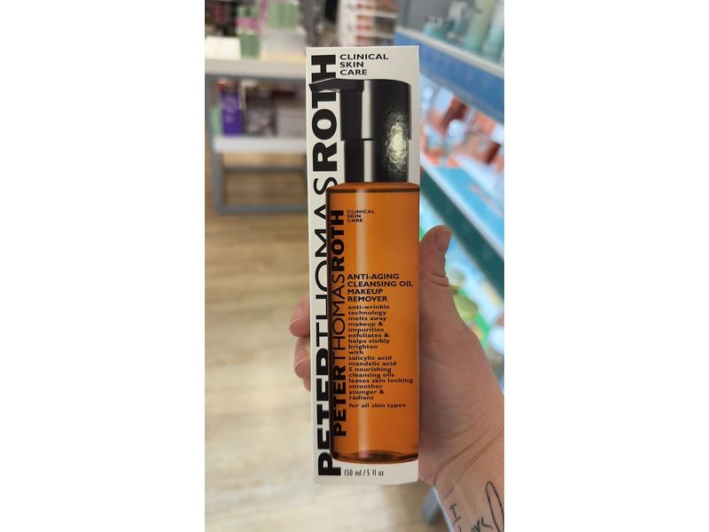 Peter Thomas Roth Anti-Aging Cleansing Oil Makeup Remover, 5 fl oz/150 mL
