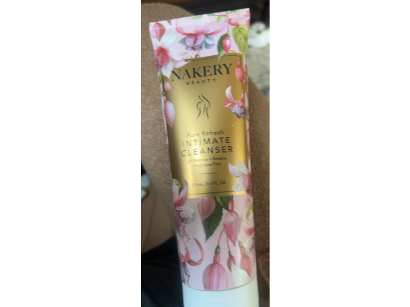 Nakery Intimate Cleanser, 6.6 fl oz/200 mL
