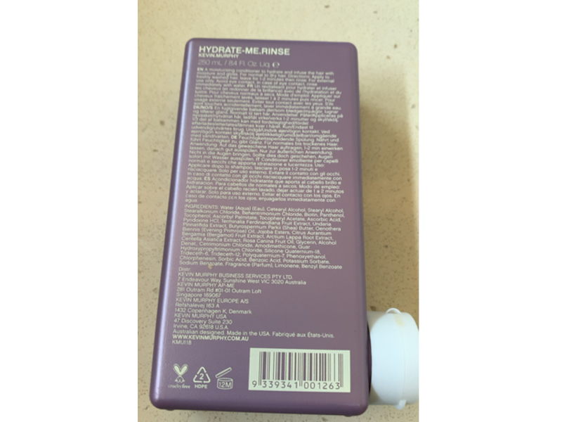 Kevin Murphy Hydrate-Me Rinse, Kakadu Plum, 8.4 fl oz/250 mL