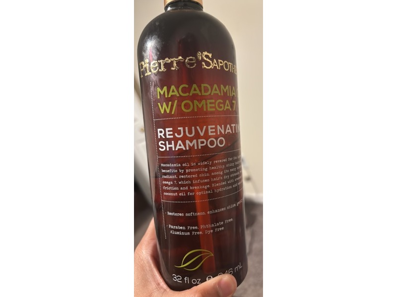 Pierres Apothecary W/ Omega 7 Rejuvenating Shampoo, 32 fl oz/946 mL